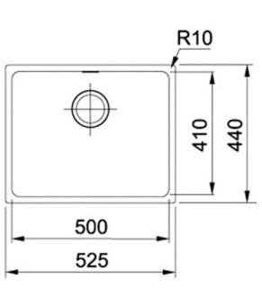 Кухонная мойка Franke Sirius SID 110-50 125.0395.607
