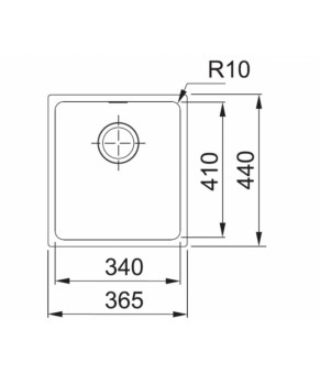 Кухонная мойка Franke Sirius SID 110-34 125.0331.030