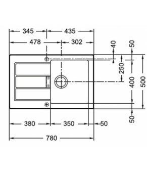 Кухонная мойка Franke Sirius SID 611-78 114.0498.003