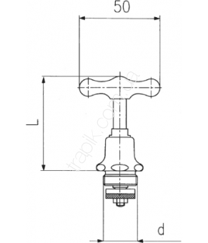 Осевая головка для кранов Armatura 881-002-00