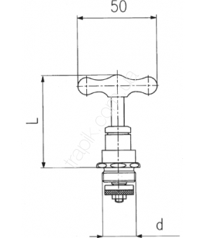Осевая головка для кранов Armatura 881-310-97