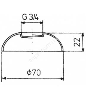 Шаровая розетта Armatura 974-161-00