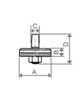 Головка клапана для кран-буксы Armatura 891-012-98