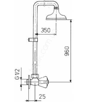 Кран сливной Armatura 260-710-00