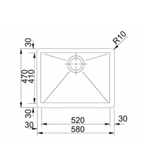 Кухонная мойка Franke Planar PPX 210-58 127.0198.245