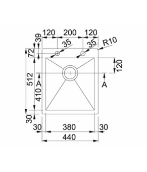 Кухонная мойка Franke Planar PPX 210-58 127.0203.470