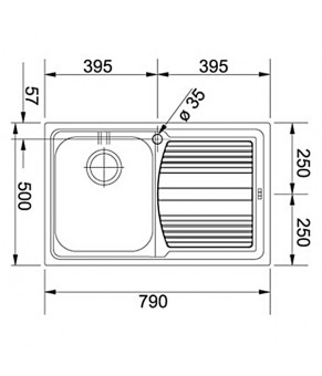Кухонна мийка Franke Logica LLX 611-79 101.0381.806
