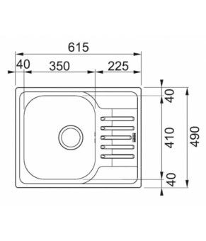 Кухонная мойка Franke Polar PXL 611-60 101.0330.655