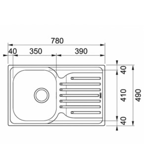Кухонная мойка Franke Polar PXL 611-78  101.0330.657