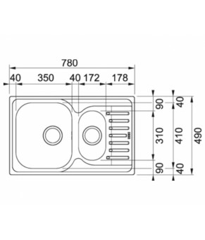 Кухонная мойка Franke Polar PXL 651-78 101.0377.282