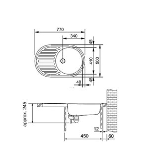 Кухонная мойка Franke Pamira PMN 611i 101.0255.790