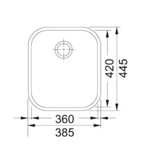 Кухонная мойка Franke Zodiaco ZOX 110-36 122.0021.441