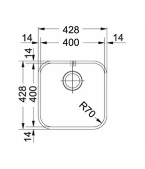Кухонная мойка Franke Savanna SVX 110-40 122.0039.092