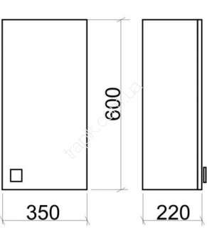 Шкафчик Armatura Loara Quatro 1695-205-701
