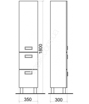 Пенал Armatura Sella Gold 1695-203-301