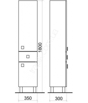 Пенал Armatura Loara Quatro 1695-205-301