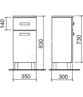 Пенал Armatura Fan Brun 1695-214-501