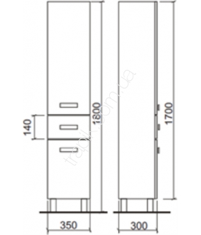 Пенал Armatura Fan Brun 1695-214-301