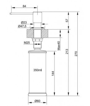 Дозатор Franke 119.0500.491