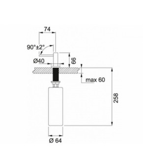 Дозатор Franke 119.0287.540