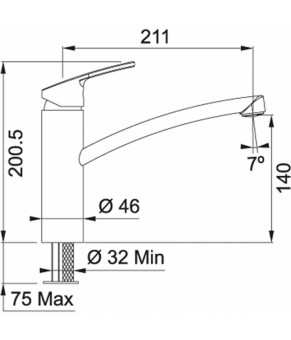 Смеситель Franke Smart 115.0391.460