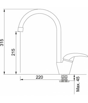 Смеситель Franke Platino 115.0029.589