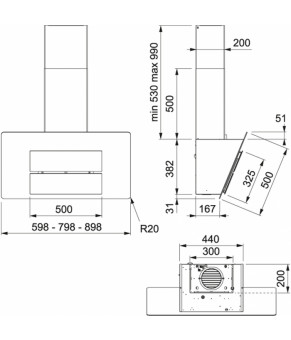 Вытяжка Franke Maris FMA 905 BK 110.0437.391