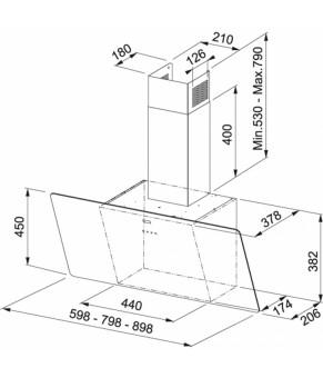 Вытяжка Franke Vertical Evo FPJ 615 V WH A 110.0361.903
