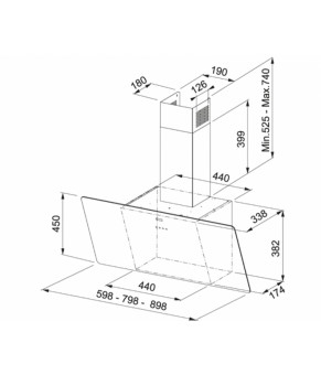 Вытяжка Franke Vertical Evo FPJ 815 V WH A 330.0499.631