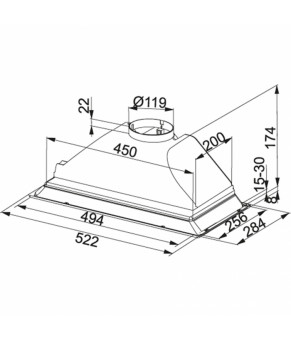 Вытяжка Franke Box FBI 522 XS LED 305.0518.690