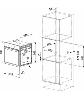 Духовой шкаф Franke Smart SG 62 M GF/F 116.0521.178