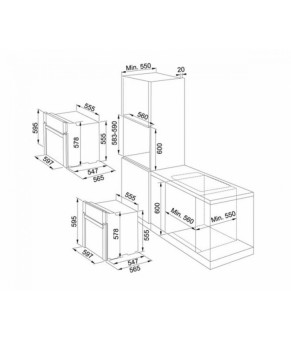 Духовой шкаф Franke Country Flat CF 55 M OA/F 116.0521.180