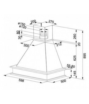 Вытяжка Franke Country FCL 602 L 110.0017.957