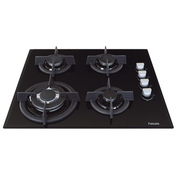 Варильна поверхня газова Fabiano FHG 11-44 GH-T Black Glass