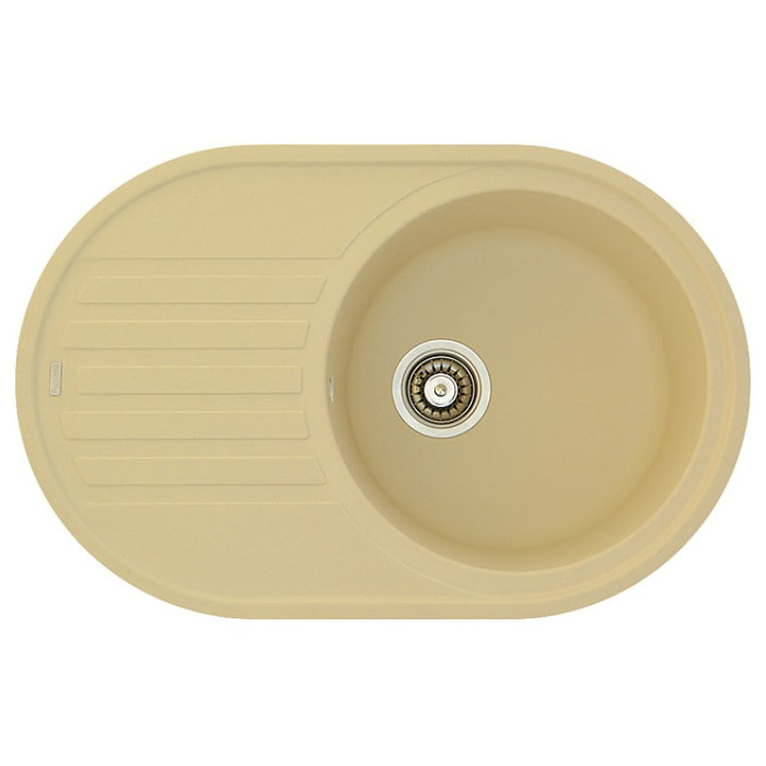 Кухонна мийка Fabiano Arc 77x50 Cream