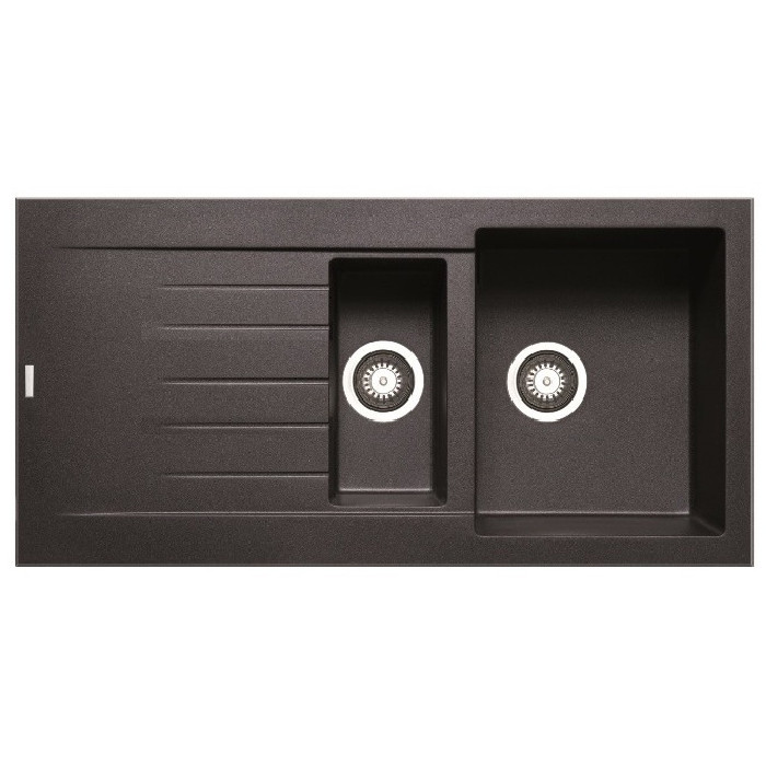 Мийка кухонна Fabiano Classic 100x50x15 Espresso
