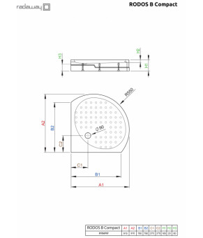 Поддон Radaway Rodos B Compact 4D99155-03