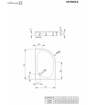 Поддон Radaway Patmos E 4P91217-03
