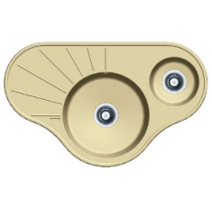 купити недорого Кухонная мойка Fabiano Arc 94x58x15 Beige 8221.201.0279