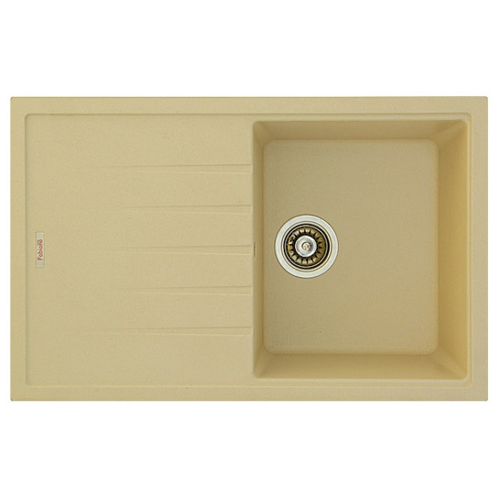 Кухонна мийка Fabiano Classic 78x50 Cream
