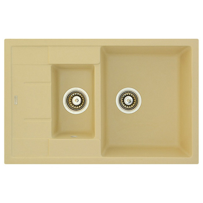 Кухонна мийка Fabiano Classic 78x50x15 Cream