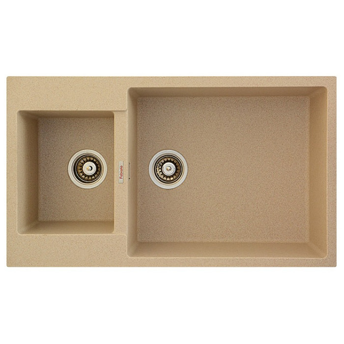 Кухонна мийка Fabiano Quadro 86x50x15 Beige