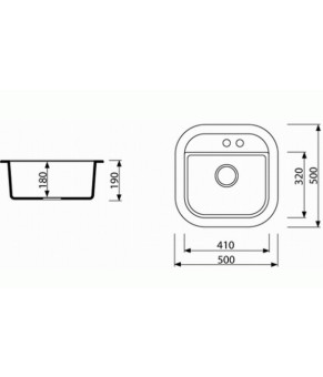 Кухонная мойка Marmorin Laver 510103002