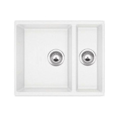 купити недорого Кухонна мийка Fabiano Quadro 56x46x15 Alpine White