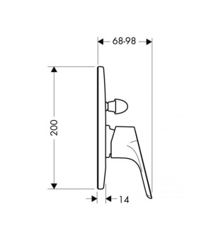 Смеситель Hansgrohe Focus 31947000