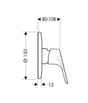 Смеситель Hansgrohe Focus 31967000