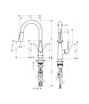 Смеситель Hansgrohe Talis S 72815000
