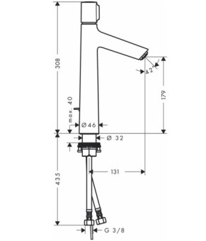 Смеситель Hansgrohe Talis Select S 72044000