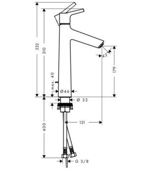 Смеситель Hansgrohe Talis S 72031000