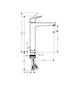 Смеситель Hansgrohe Focus 31531000